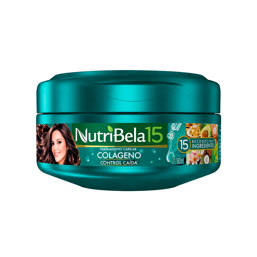 NUTRIBELA TRATAMIENTO CAPILAR COLAGENO POTE 180 ML