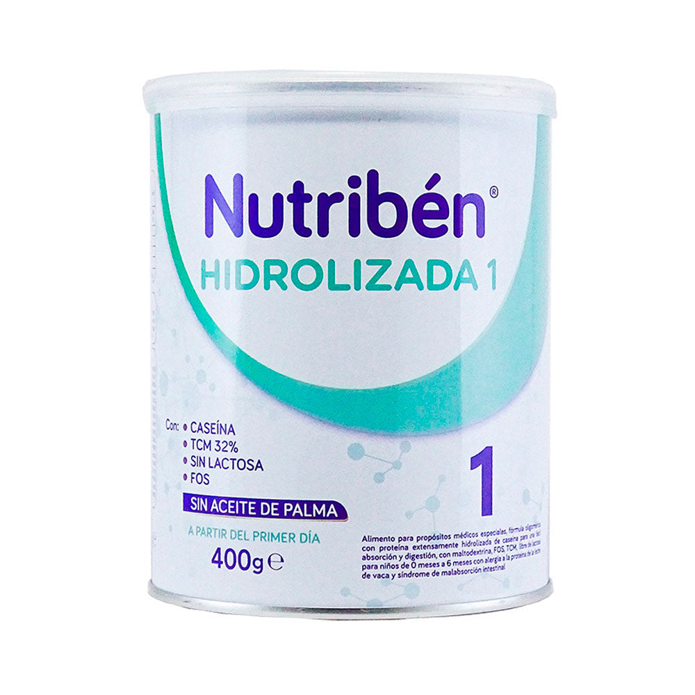 NUTRIBEN HIDROLIZADA 1 POLVO LATA 400 G