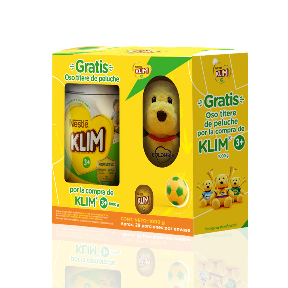 OFERTA KLIM 3+ PREBIO POLVO CAJA 1000 G