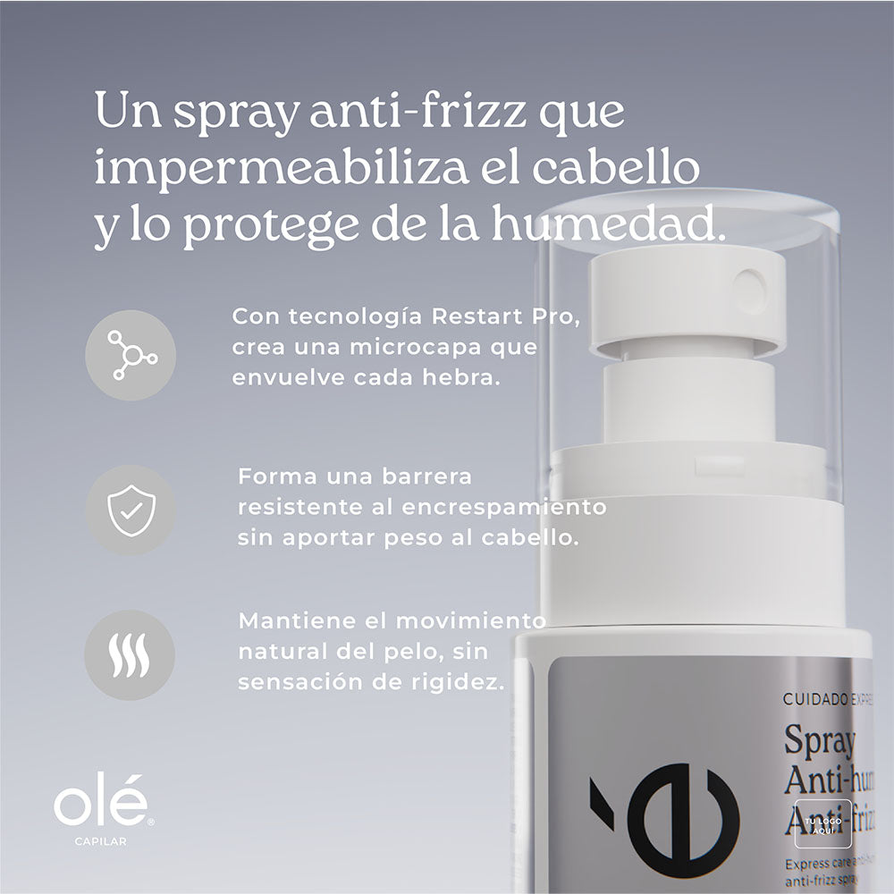 OLE ANTIHUMEDAD ANTIFRIZZ SPRAY FRASCO 60 ML