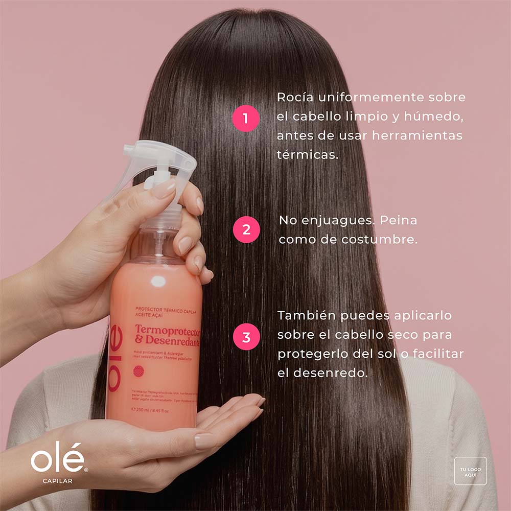 OLE TERMOPROTECTOR & DESENREDANTE SPRAY 250 ML