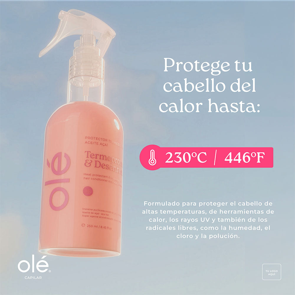 OLE TERMOPROTECTOR & DESENREDANTE SPRAY 250 ML