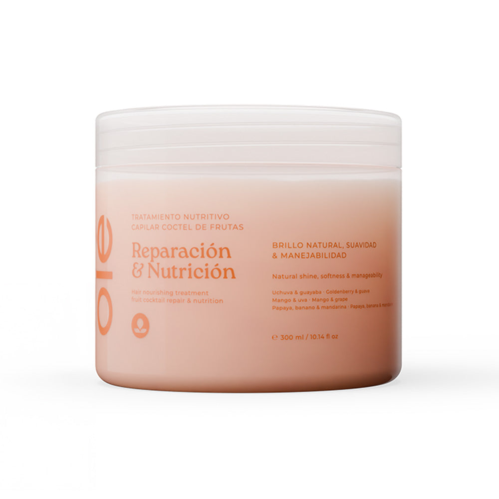 OLE TRATAMIENTO REPARADOR COCTEL DE FRUTAS POTE 300 ML