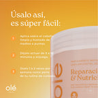 OLE TRATAMIENTO REPARADOR COCTEL DE FRUTAS POTE 300 ML