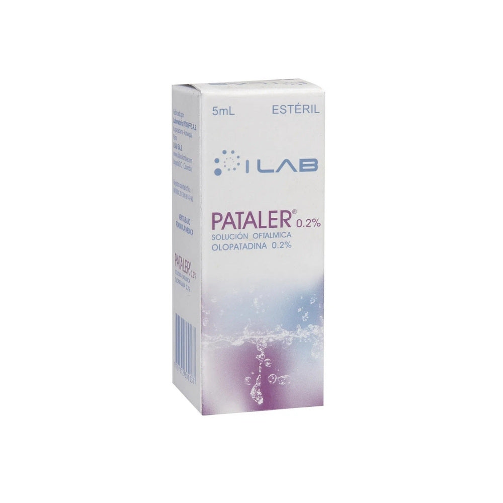 OLOPATADINA ILAB PATALER GOTAS OFTALMICAS 0.2 % CAJA 5 ML