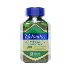 Omega-3 Botanitas Capsulas Frasco 100Unds