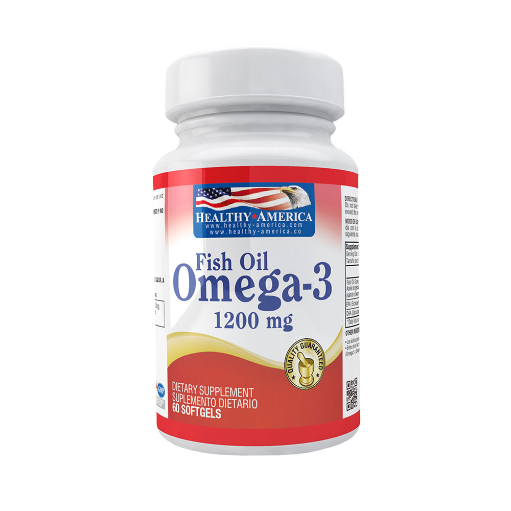 OMEGA-3 FISH OIL CAPSULAS 1200 MG FRASCO X 60 UNDS