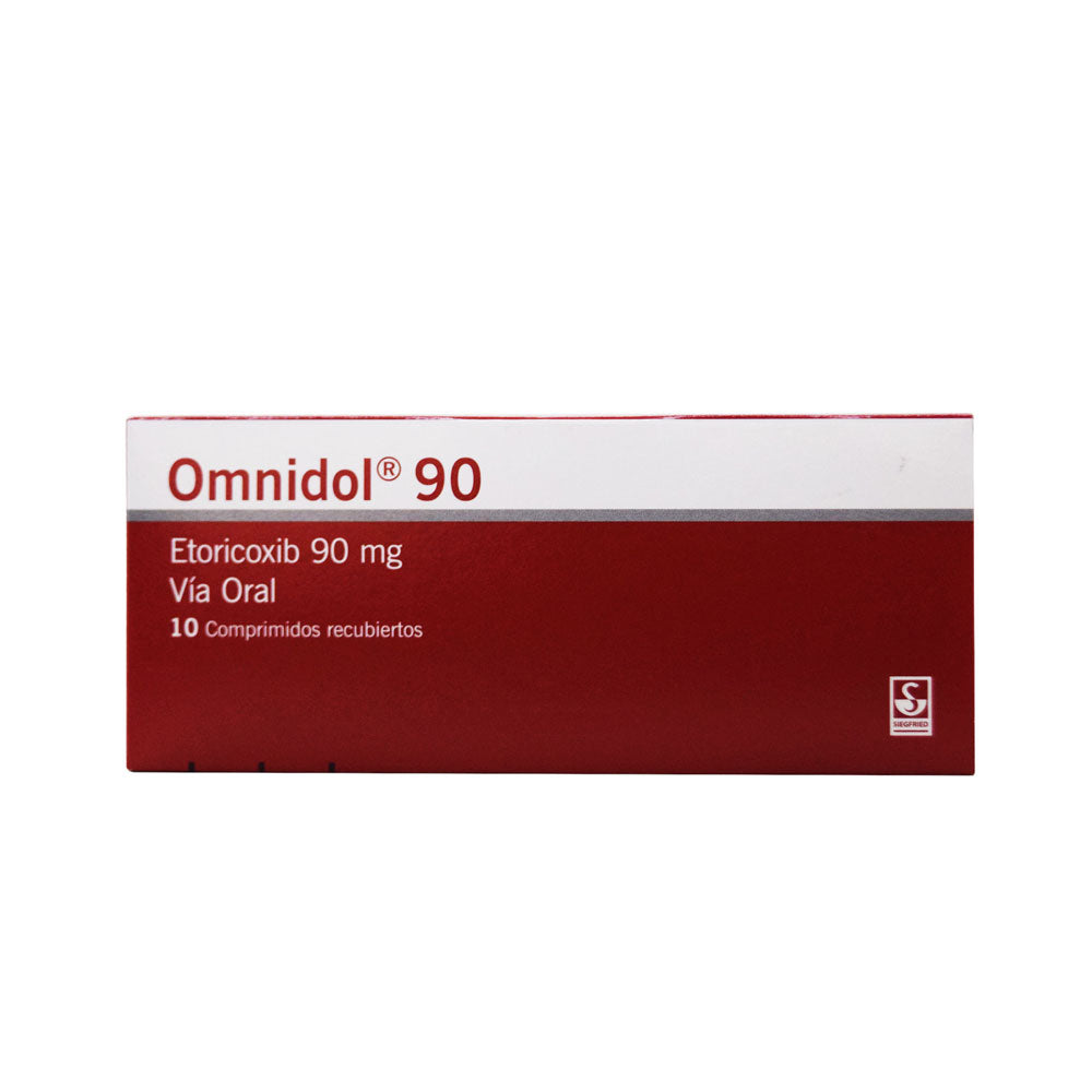 OMNIDOL TABLETAS 90 MG CAJA X 10 UNDS
