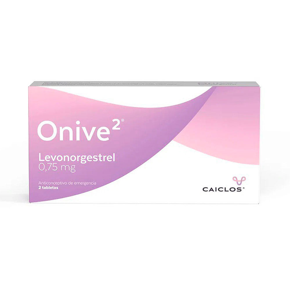 ONIVE 2 (RG) TABLETAS 0.75 MG CAJA X 2 UNDS
