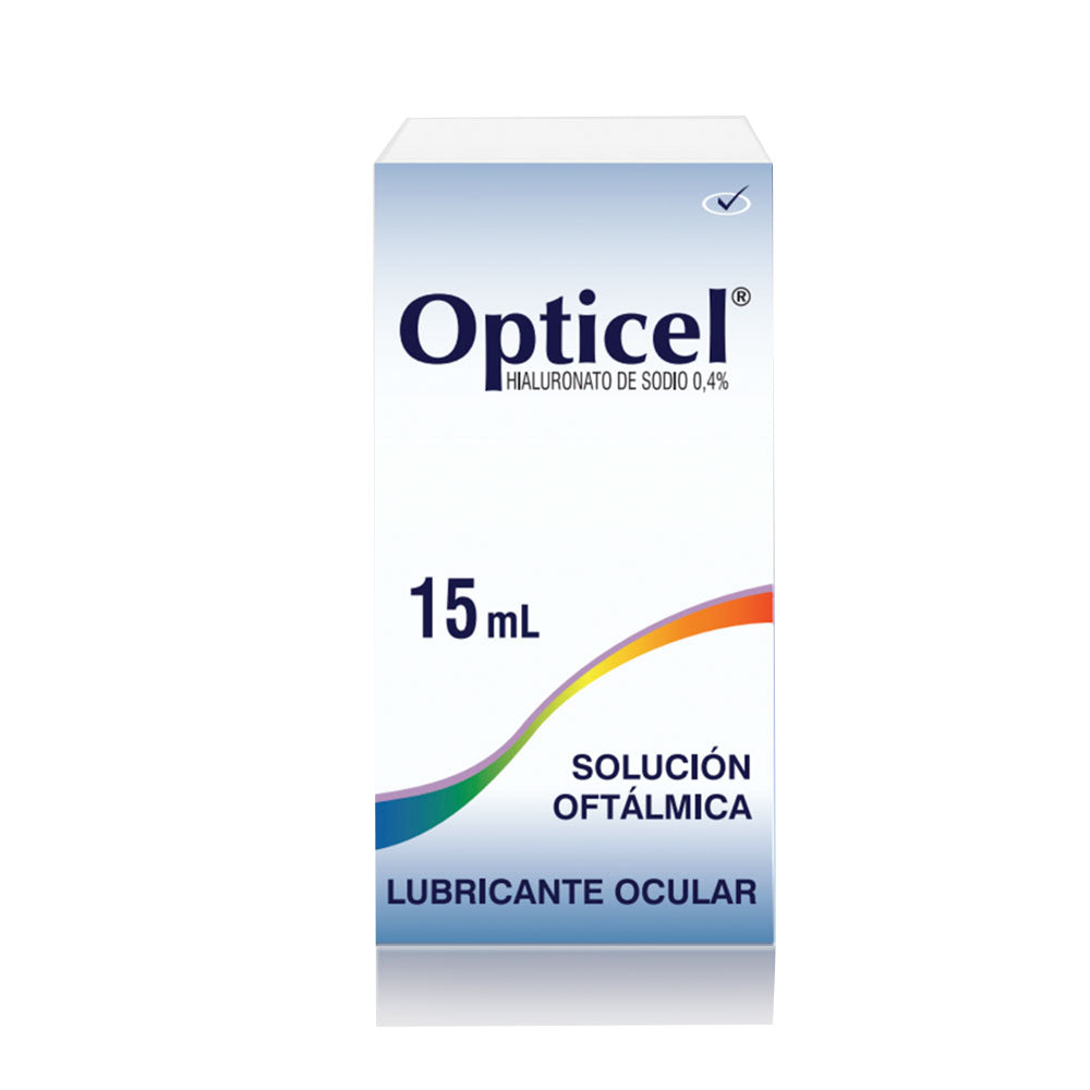 OPTICEL SOLUCION OFTALMICA 0.4 % FRASCO X 1 UND