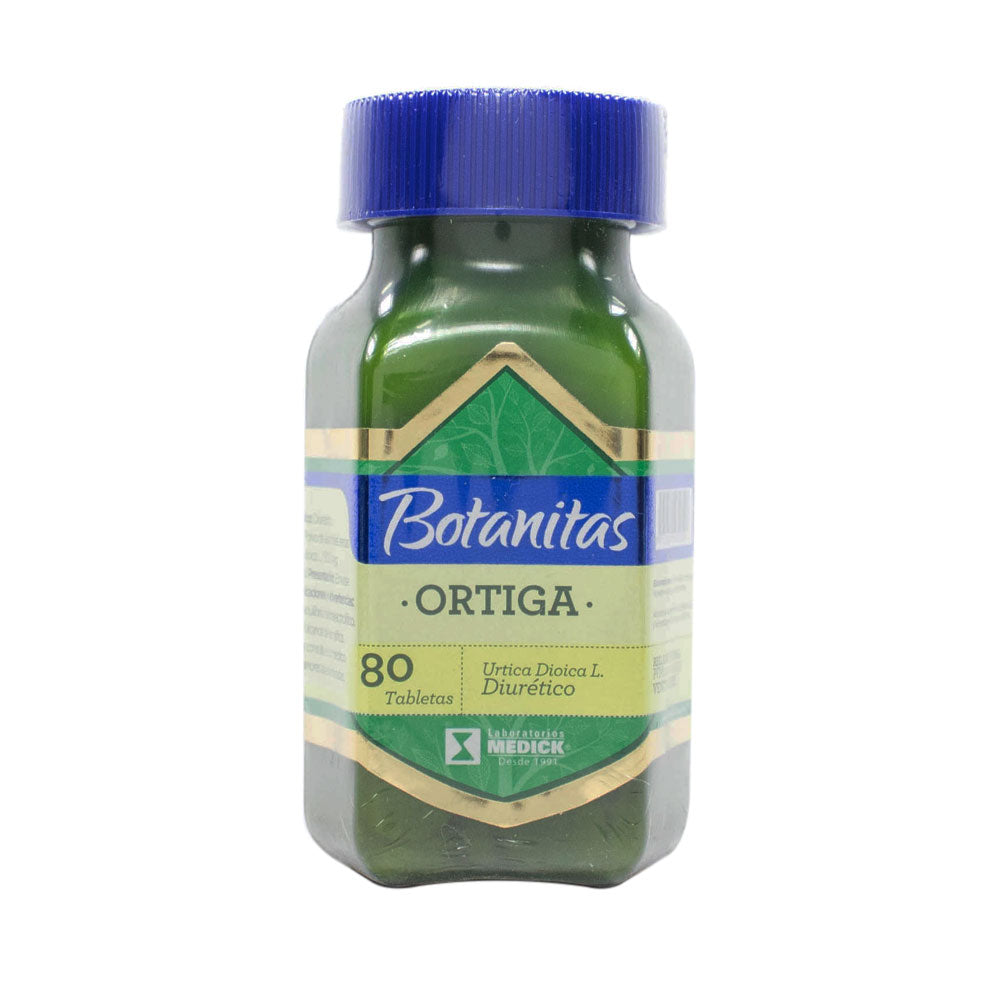 ORTIGA BOTANITAS TABLETAS 500 MG FRASCO X 80 UNDS