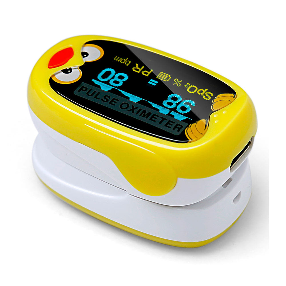 OXIMETRO HOMELIFE PED K1-AMARILLO CAJA X 1 UND