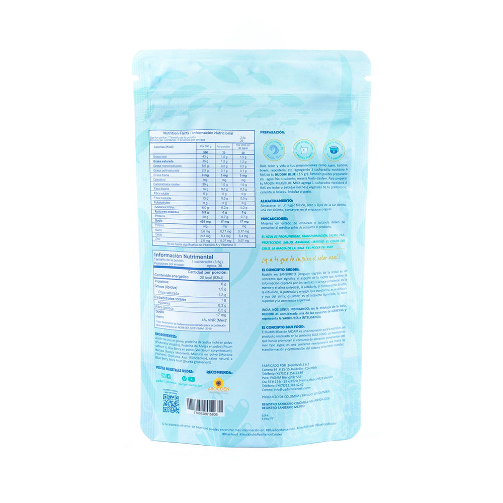 PADAM BUDDHI BLUE POLVO DOYPACK 100 G