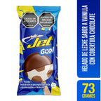 PALETA CREM HELADO JET GOOL VAINILLA Y CHOCOLATE BOLSA 73 G
