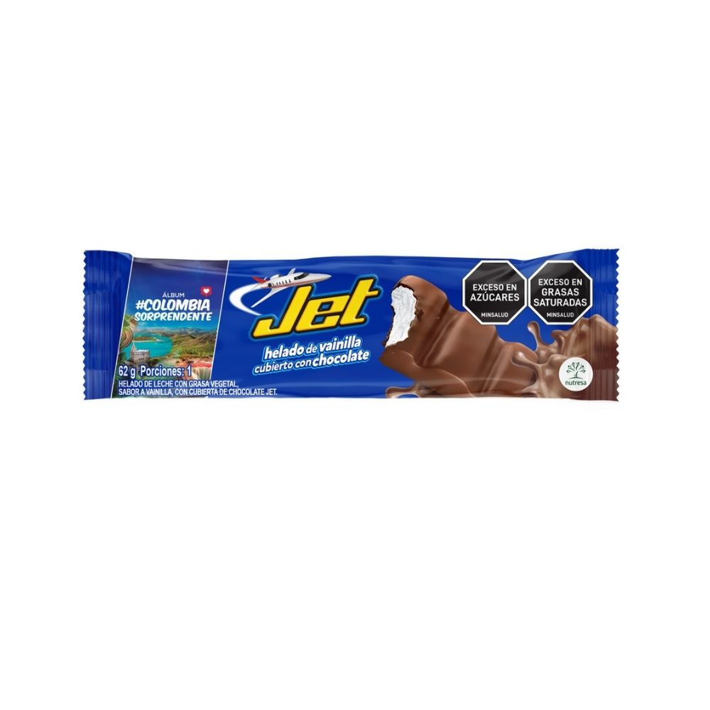 PALETA CREM HELADO JET VAINILLA CHOCOLATE 62 G