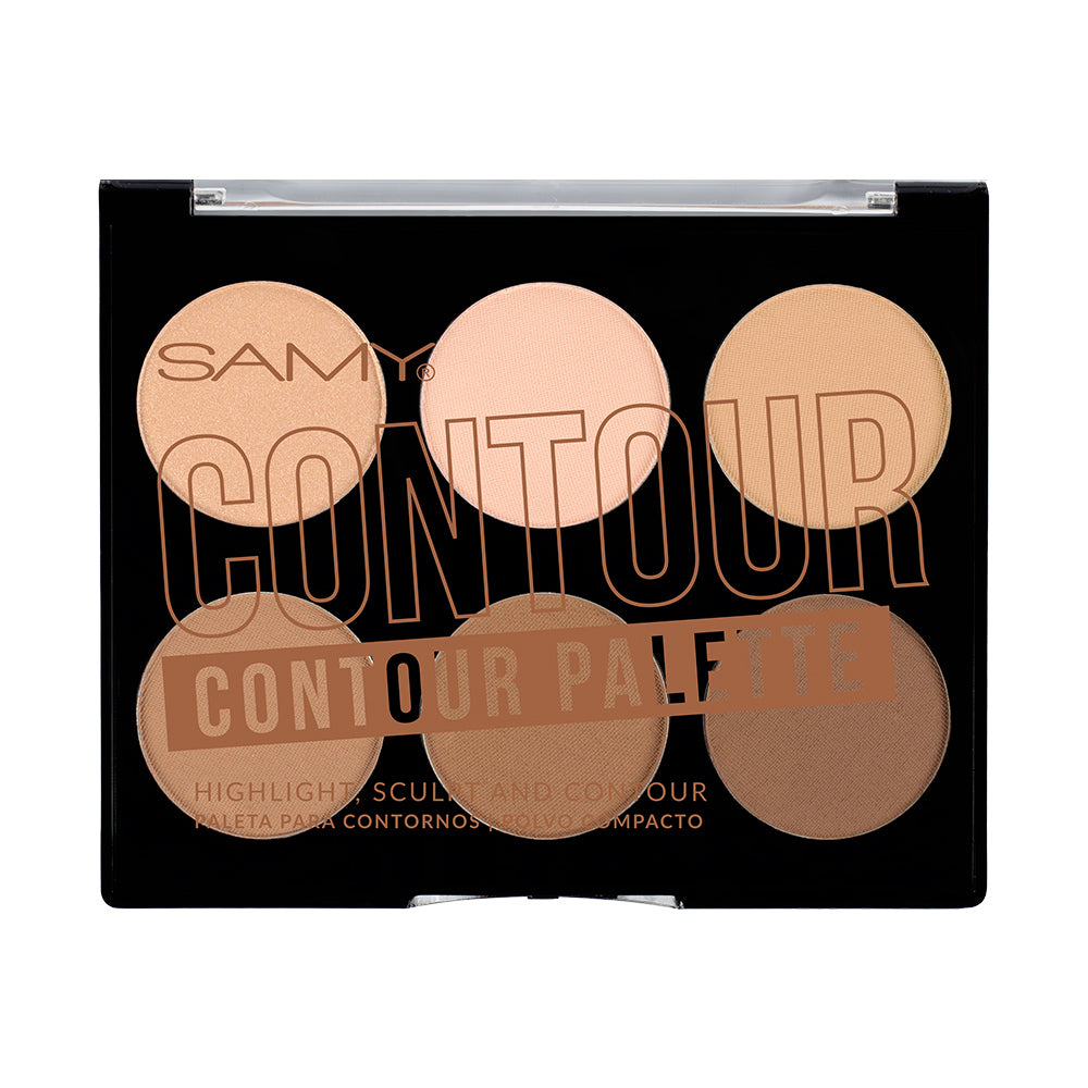 PALETA DE CONTORNOS SAMY X 6 CAJA 18 G