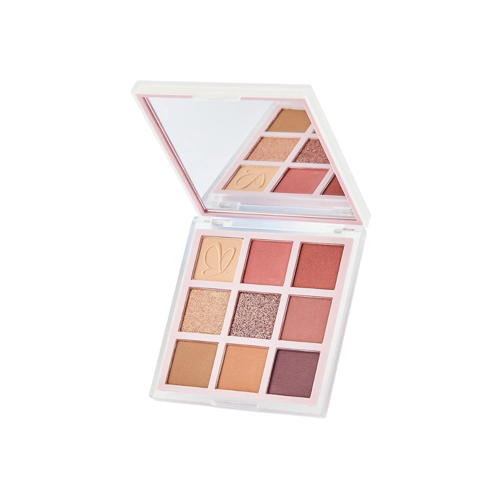 PALETA SOMBRAS PARA OJOS PINK ROSE ANYELUZ CAJA X 1 UND