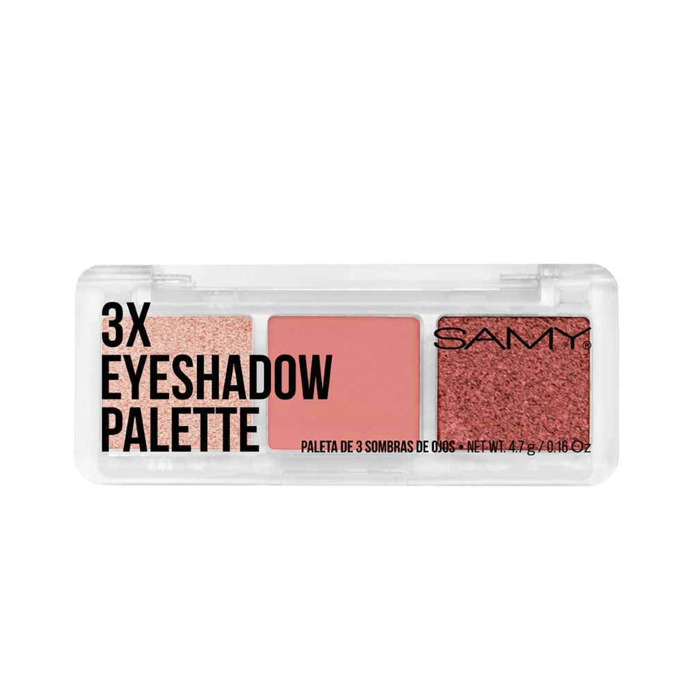 PALETA SOMBRAS SAMY X3 # 03 JAPANESE BREEZE CAJA 4.7 G