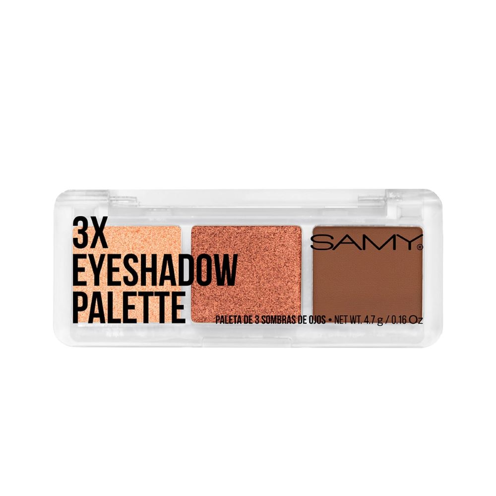 PALETA SOMBRAS SAMY X3 # 07 KENYAN SAFARI CAJA 4.7 G