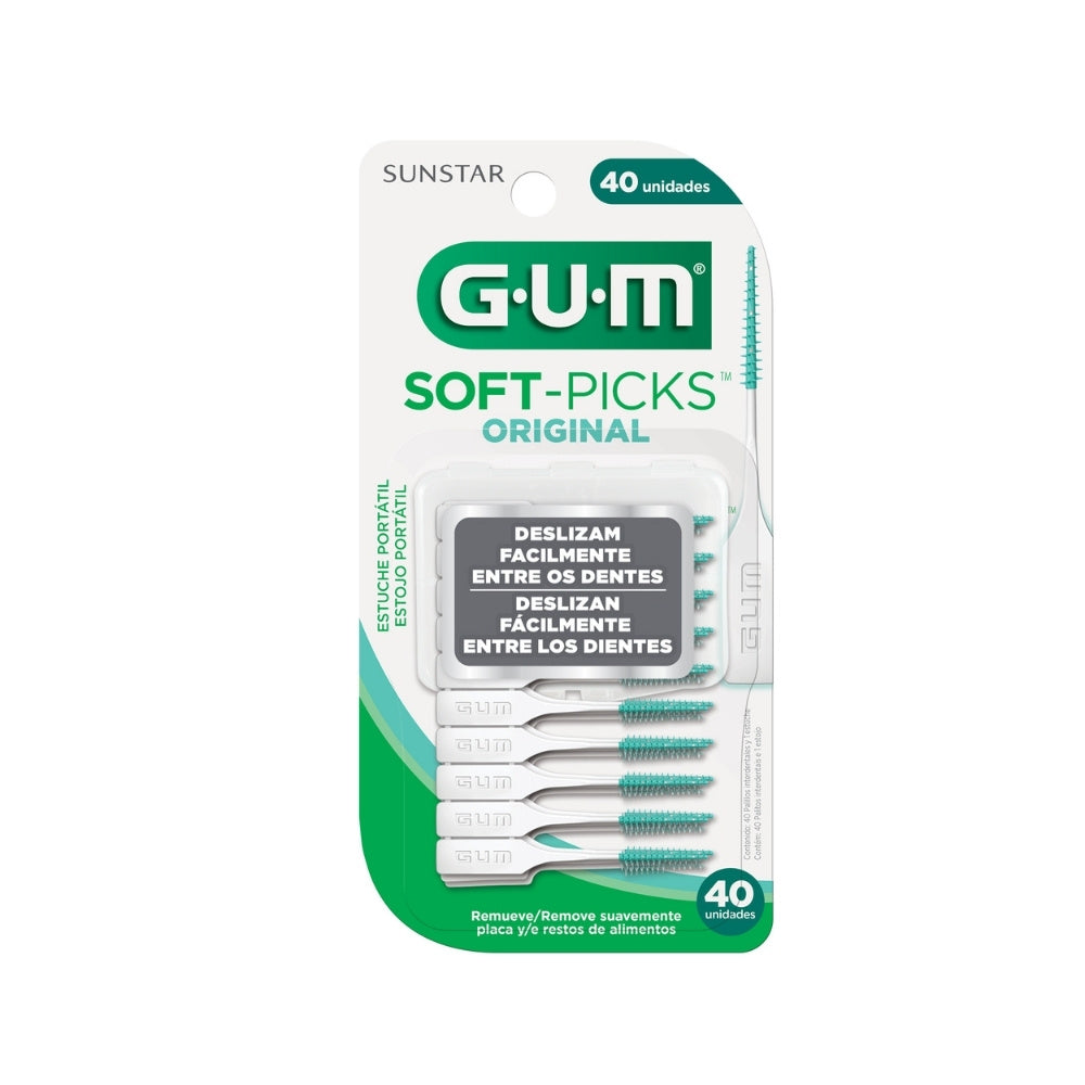 PALILLOS INTERDENTALES GUM-632 SOFT-PICKS X 40 UNDS