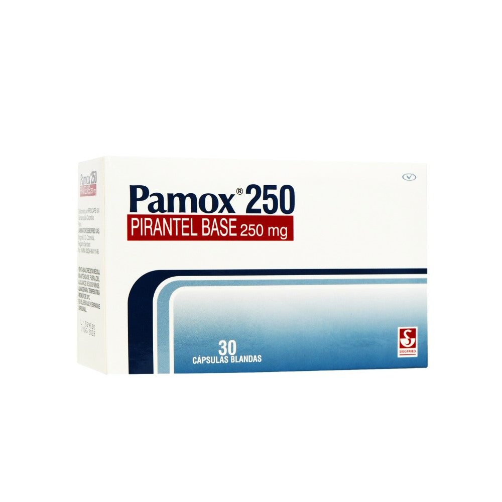 PAMOX CAPSULAS 250 MG CAJA X 30 UNDS