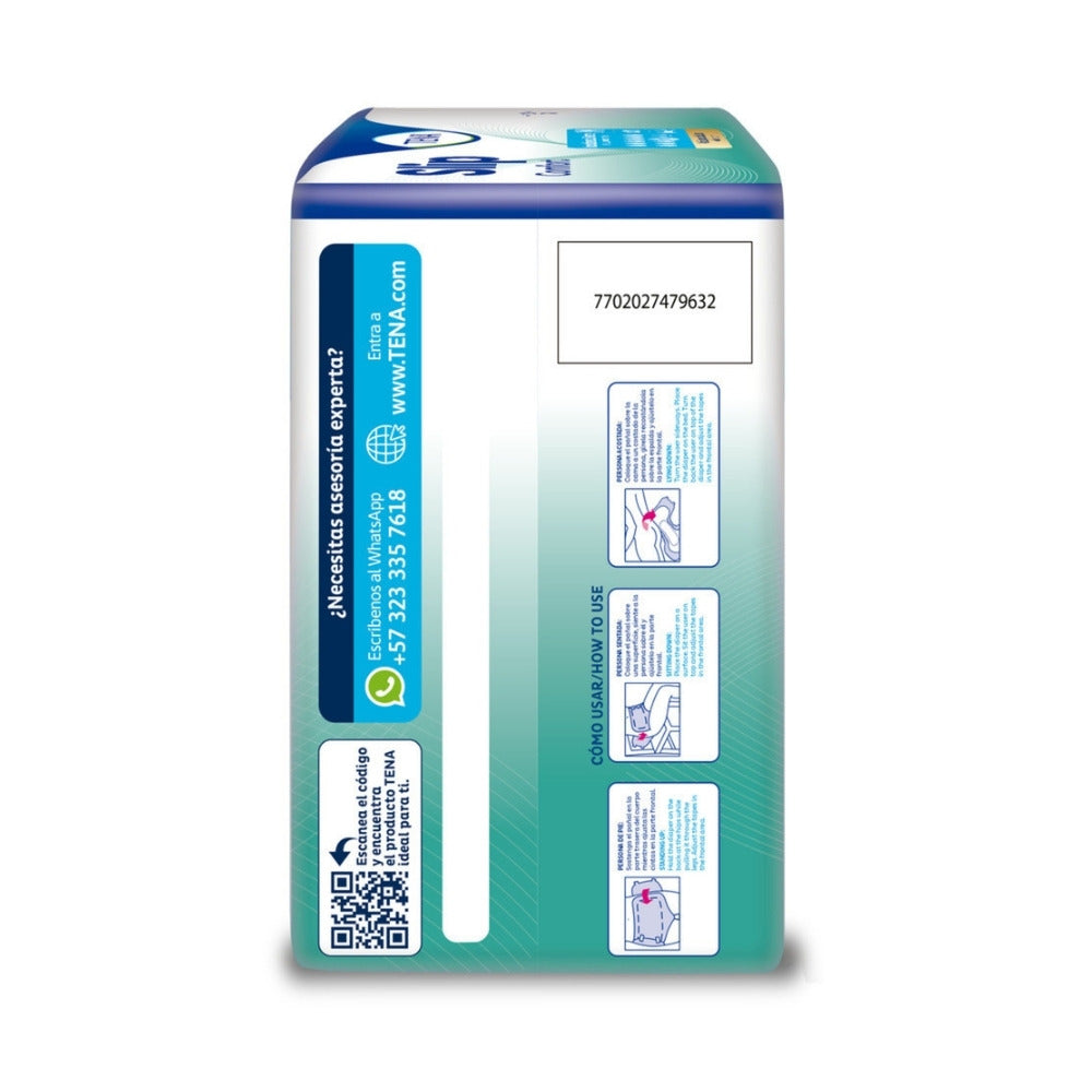 PAÑAL TENA SLIP COMFORT TALLA M BOLSA X 21 UNDS