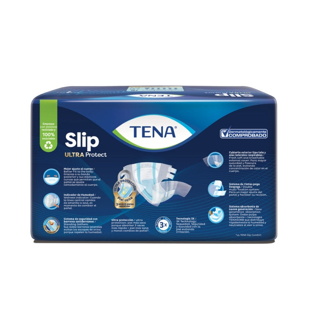 PAÑAL TENA SLIP ULTRA PROTECT TALLA S BOLSA X 21 UNDS