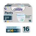 PAÑALES CONTENT PANTS M BOLSA X 16 UNDS