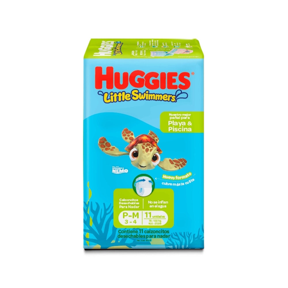 PAÑALES HUGGIES LITTLE SWIM.PANT.MED. BOLSA X 11 UNDS