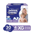 PAÑALES WINNY GOLD ETAPA 4 BOLSA X 30 UNDS