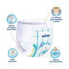 PAÑALES WINNY PANTS ETAPA 4 BOLSA X 50 UNDS