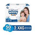 PAÑALES WINNY PANTS ETAPA 5 BOLSA X 50 UNDS