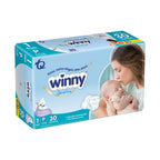 PAÑALES WINNY SENS GOLD ET 1+TOALLI RN BOLSA X 30 UNDS