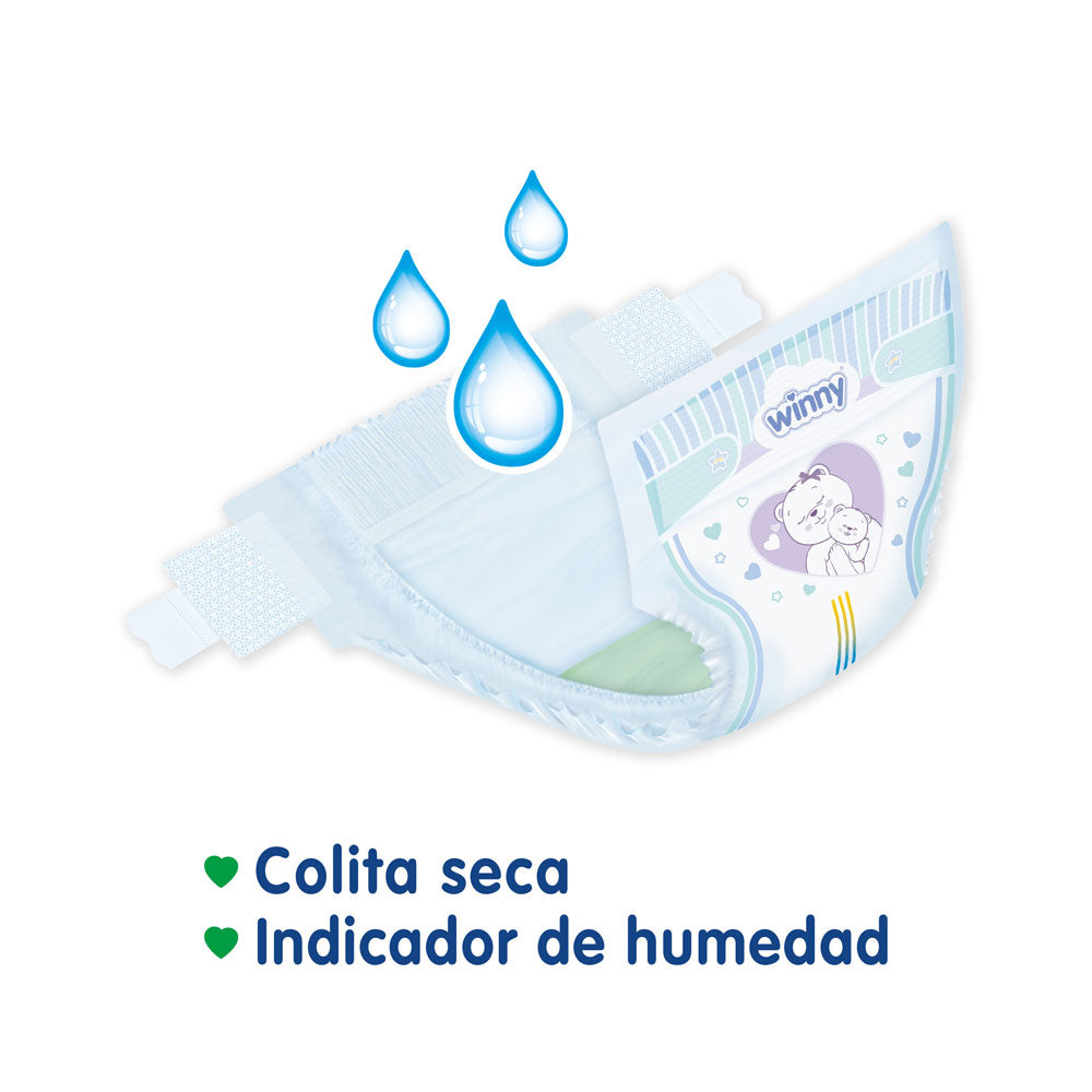 PAÑALES WINNY ULTRATRIM SEC ETAPA 1 BOLSA X 16 UNDS