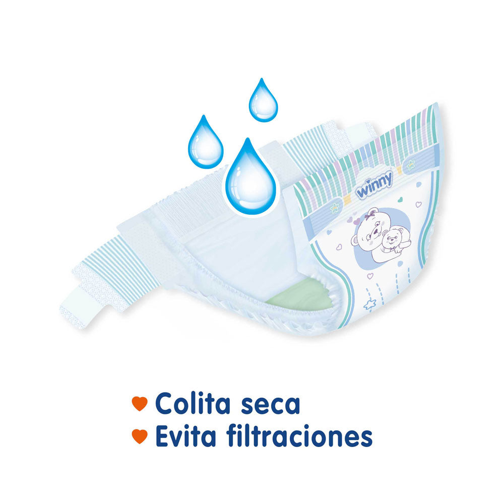 PAÑALES WINNY ULTRATRIM SEC ETAPA 2 BOLSA X 30 UNDS