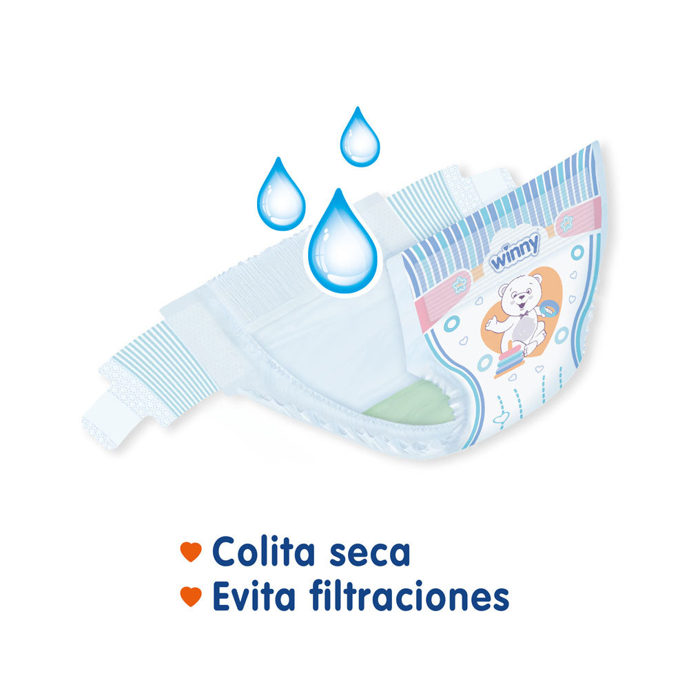 PAÑALES WINNY ULTRATRIM SEC ETAPA 3 BOLSA X 30 UNDS