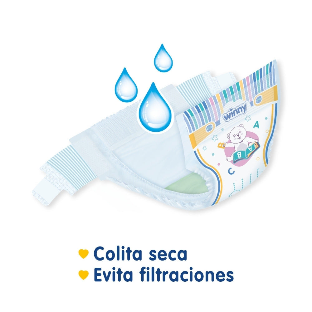 PAÑALES WINNY ULTRATRIM SEC ETAPA 5 BOLSA X 50 UNDS