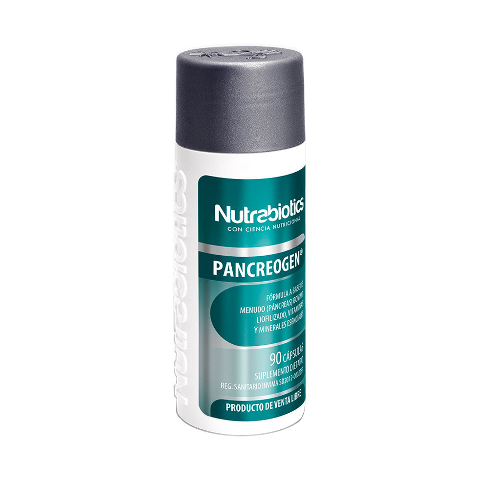 PANCREOGEN NUTRABIOTICS CAPSULA FRASCO X 90 UNDS