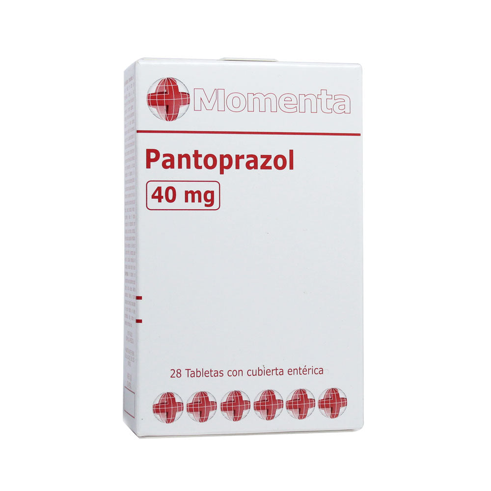 PANTOPRAZOL MOMENTA TABLETAS 40 MG CAJA X 28 UNDS