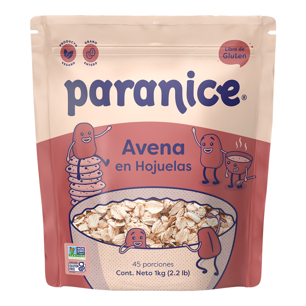 PARANICE AVENA SIN GLUTEN BOLSA 1000 G