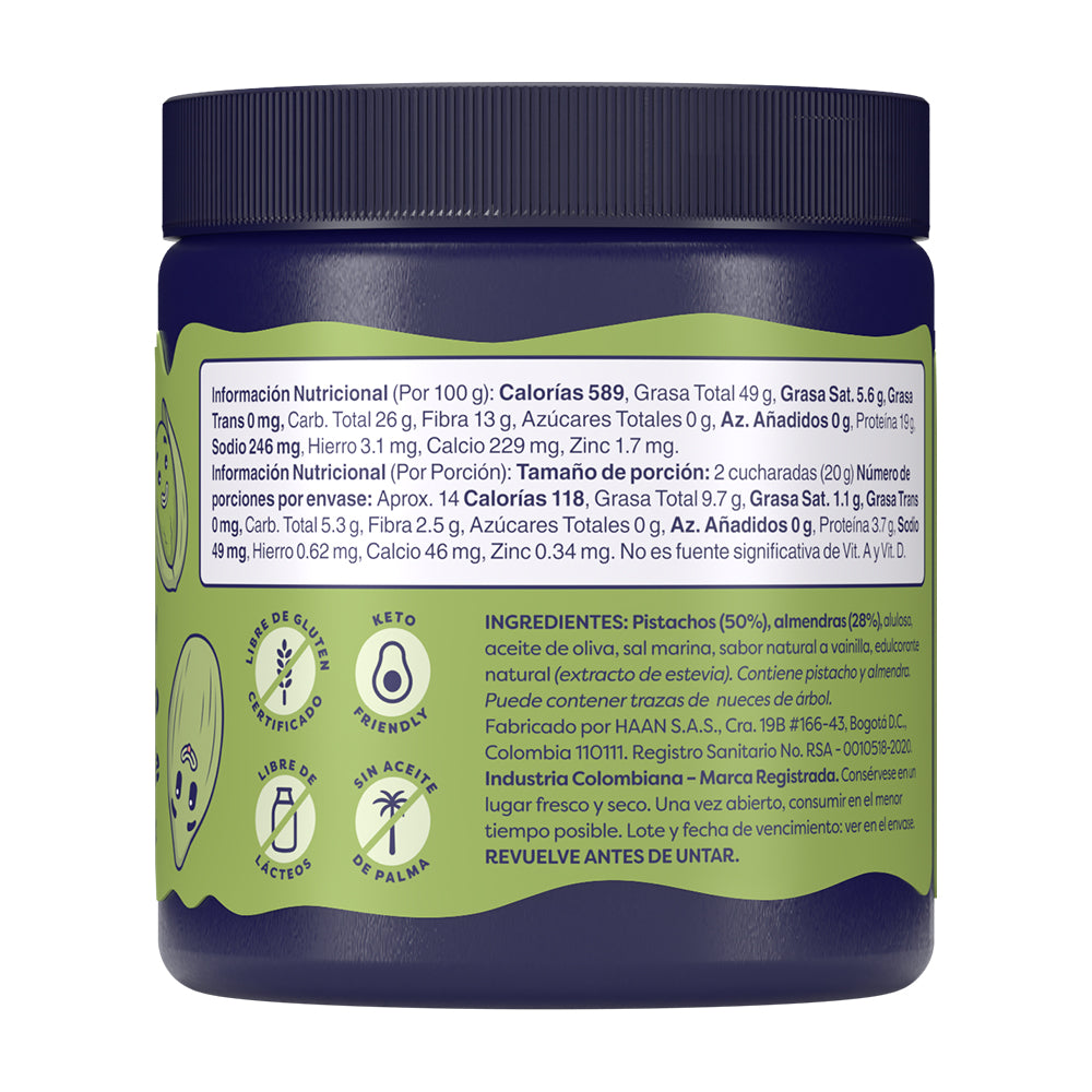 PARANICE ESPARCIBLE ALMENDRA & PISTACHO POTE 284 G