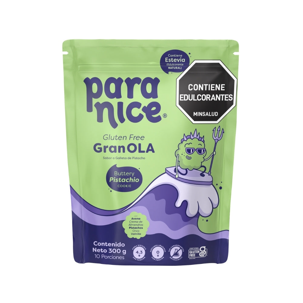 PARANICE GRANOLA GALLETA DE PISTACHO BOLSA 300 G