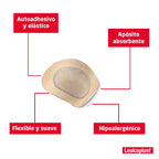 PARCHES OCULARES LEUKOPLAST ADULTO 5.5 X 7.6 CM CAJA X 30 UNDS