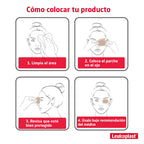 PARCHES OCULARES LEUKOPLAST ADULTO 5.5 X 7.6 CM CAJA X 30 UNDS