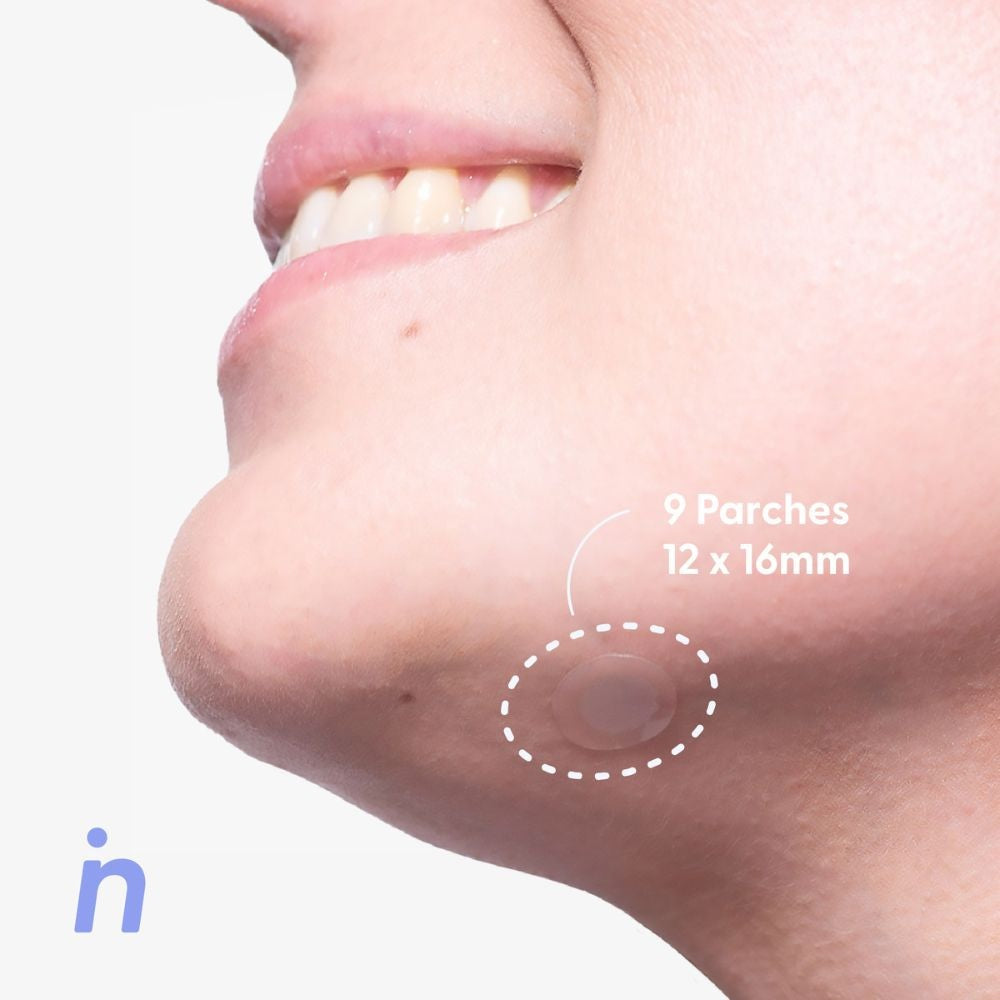 PARCHES PARA GRANOS NIPSKIN CON MICRO CAPSULAS BOLSA X 9 UNDS