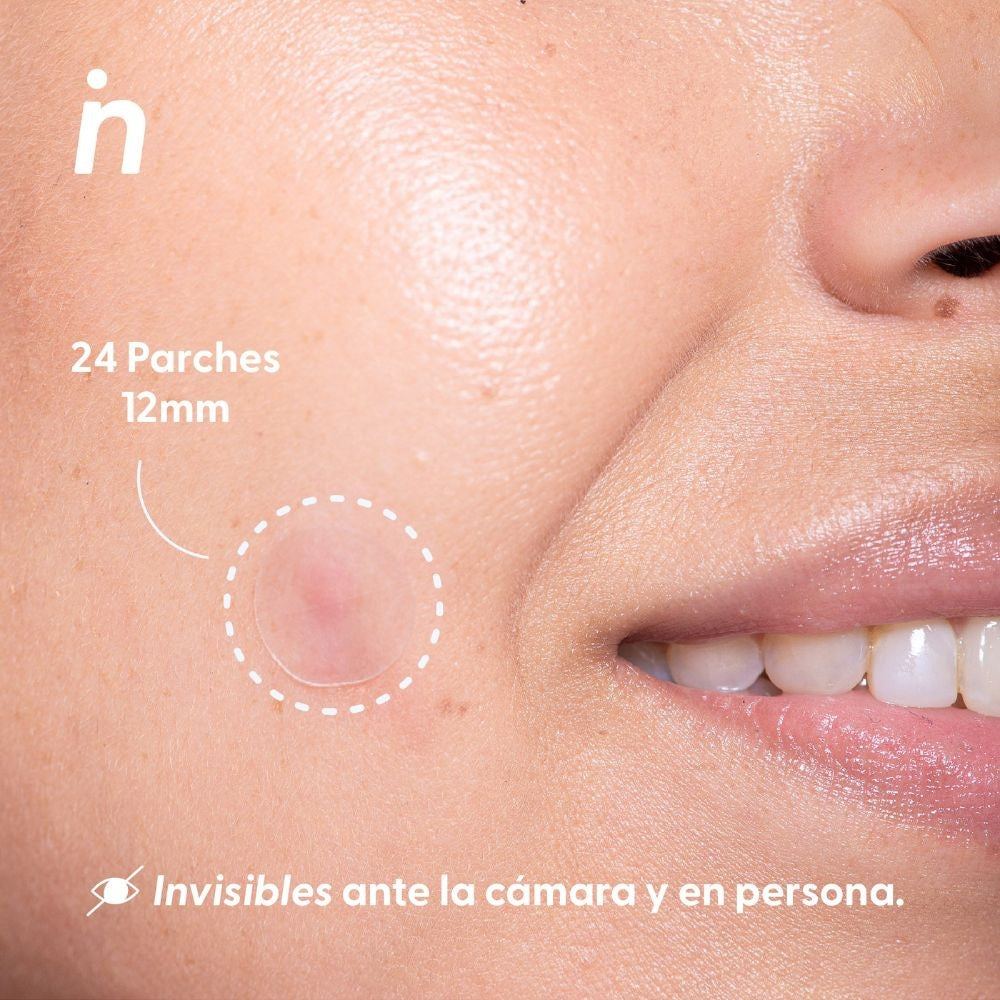 PARCHES PARA GRANOS NIPSKIN INVISIBLE BOLSA X 24 UNDS