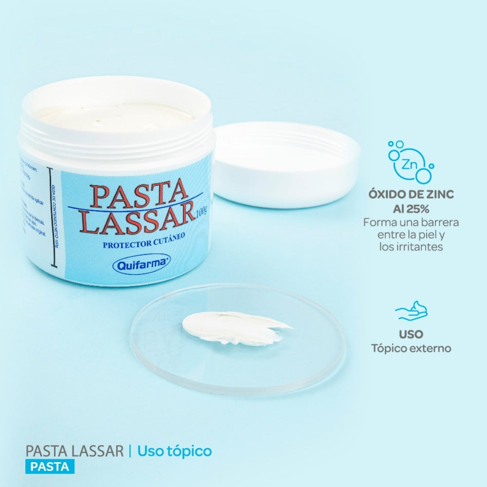 PASTA LASSAR CREMA POTE 100 G