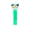 PASTILLERO SEMANAL DESMONTABLE VERDE ESTUCHE X 1 UND