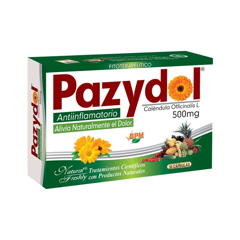 PAZYDOL TABLETAS 500 MG CAJA X 30 UNDS