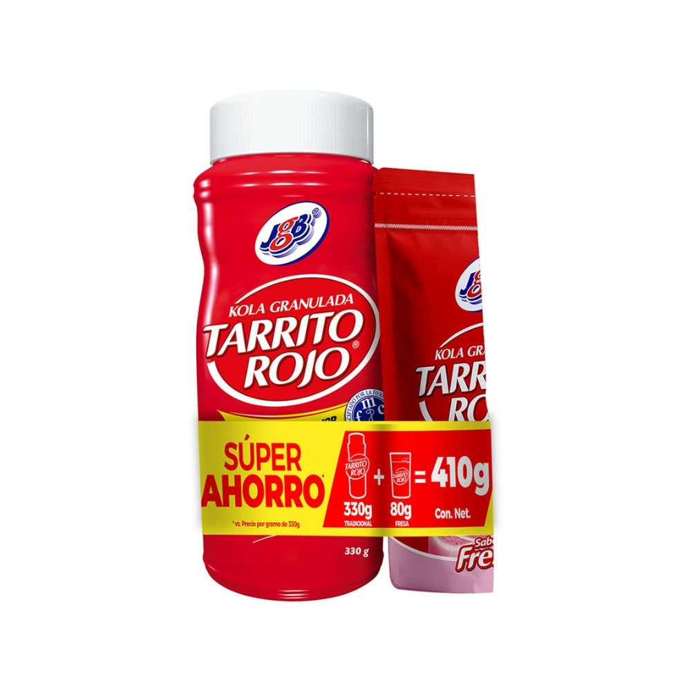 P.E TARRITO ROJO+DOYPACK 80 G GRANULADA TRADICIONAL FRASCO 330 G